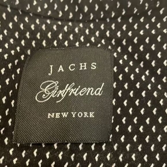 Jachs Girlfriend Heart Short Sleeve Button Up Blouse - Picture 3 of 3